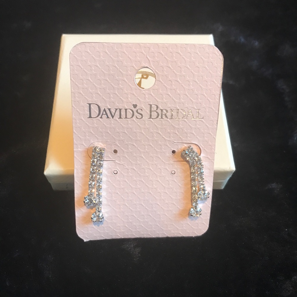 David Bridal brand new gorgeous earrings
